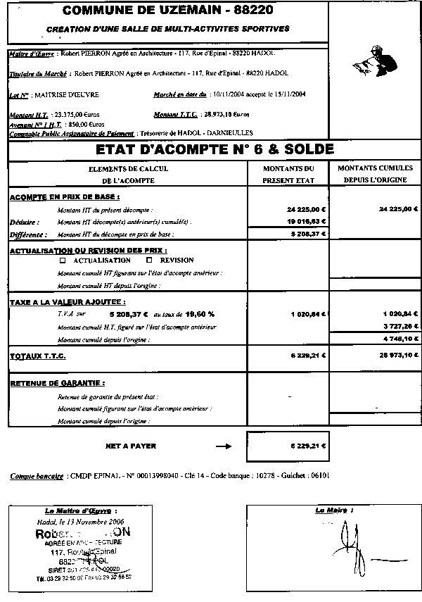 Exemple De Dgd Marche Public